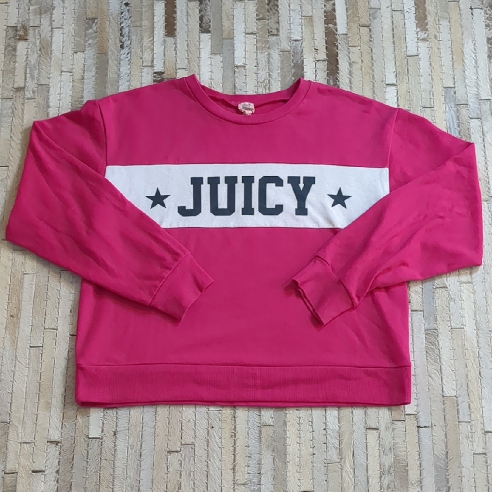 Juicy Couture Pink Crewneck Sweatshirt